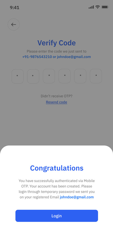 ReliableDRS-Code-Success-Login